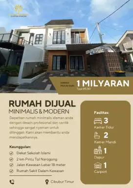 Rumah idaman, dekat RS dan sekolah sunnah