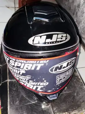 Helm NJS ZX-1 fullface warna hitam size M