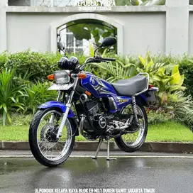 RX-King 135CC Tahun 2004 Warna Dark Blue Rare Item Full Orisinil