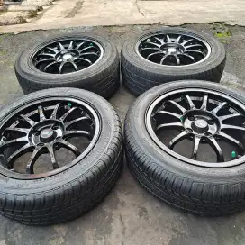 Velg dan ban r15 ssr for brio agya ayla sigra calya jazz vios yaris