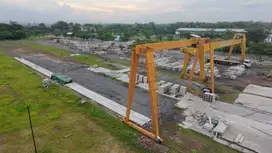 JUAL EX PABRIK BETON PASURUAN SUPER BESAR FASILITAS PRODUKSI LENGKAP