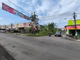 Kavling komersil pinggir jalan besar traffic ramai padat investasi