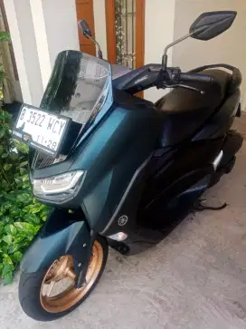LOW KM! NEW NMAX CONNECTED KEYLESS MATTE GREEN PAJAK PANJANG KAYA BARU