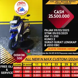 Yamaha NMAX custom 2024 low km bisa cash &kredit cek unit langsung gas
