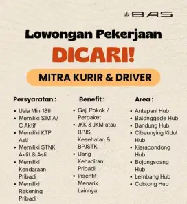Mitra Kurir Mobil dan Motor