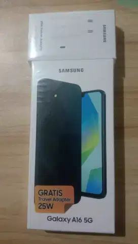 Jual HP new  samsung A16 5G masih segel dan mulus ori lokasi depok