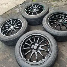 R15 velg ssr cocok agya ayla brio city jazz soluna baleno yaris vios