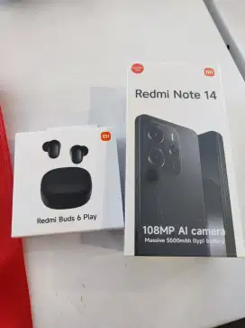 REDMI NOTE 14 4G GRATIS BUDS 6 PLAY