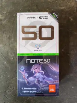 INFINIX NOTE 50 8/256 GB NEW RESMI