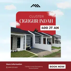 Cluster dekat Kota di Bawah Rp 500 jt  cicilan rendah & dp ringan, ADA