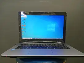 Laptop asus x441 ram ddr4 4GB ssd 128gb hdd 500gb intel n4000