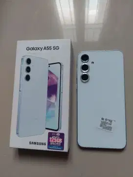 DIJUAL HP SAMSUNG A55 5G 8/256 MULUS FULLSET LIKE NEW