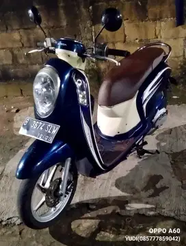 Scoopy fi 2013 Type Stylish B DKI Surat Lengkap