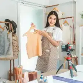 Loker live streaming pakaian branded