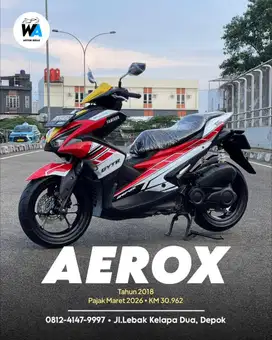 Kredit/Cash Yamaha Aerox Std Tahun 2018