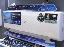 PROMO AC AQUA 1/2 PK TERBARU 2025 CEPAT DINGIN GARANSI RESMI 10 TAHUN