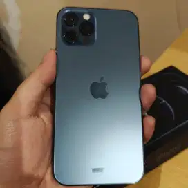 iPhone 12 Pro 128gb blue ibox resmi mulus like new 13 14 15 16