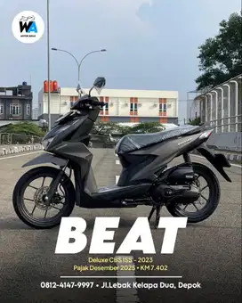 Cash/Kredit Honda New Beat Deluxe Cbs Iss Tahun 2023