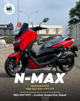 Cash/Kredit Yamaha New Nmax Connected Keyless Tahun 2023
