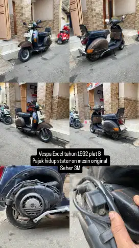 Di jual unit vespa original & restorasi