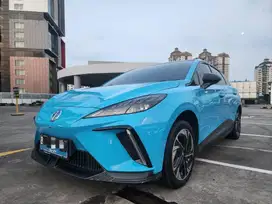MORRIS GARAGE 4 EV 2024 I-SMART BIRU (PAKET KREDIT PALING TERMURAH)