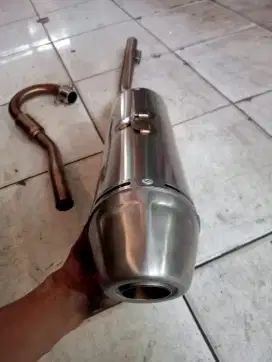 Jual kenalpot KLX merk norifumi kompotisi 4 standar