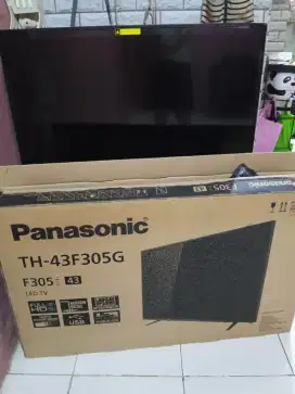 Tv panasonic 43inch+ set top box