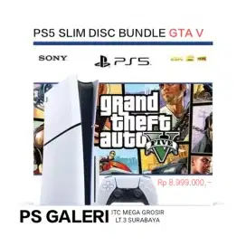 PS5 SLIM DISC BUNDLE GTA 5