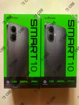 Infinix Ssmart 10 ram 4+4/128 100% baru Termurah