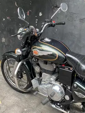 Bullet karbu 500cc full paper plat DK