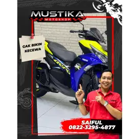 Perfect Condition!!Yamaha Aerox 155cc 2023 Warna Favorit Mulus-Mustika