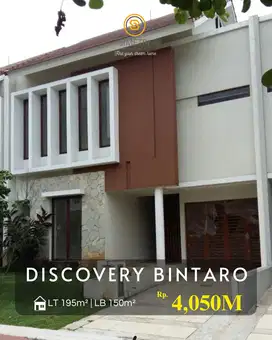 Dijual Murah Rumah Discovery Residence Bintaro Jaya 9 Tangsel