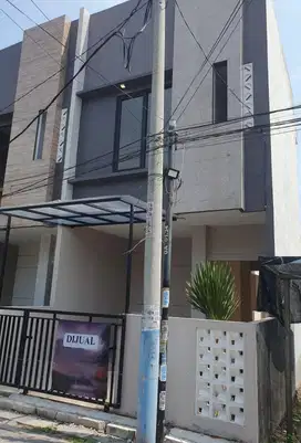 Dijual Rumah 2 Lantai Minimalis New Gress Di Gunung Anyar Surabaya