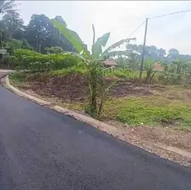Dijual tanah dekat kantor BPK, BI, UIN,pinggir jalan aspal, SHM, 200rb