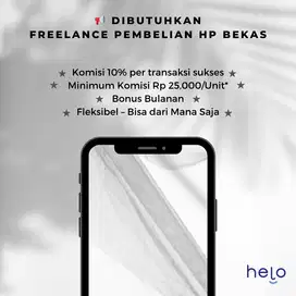 Freelance untuk Mencari HP dan Tablet Bekas