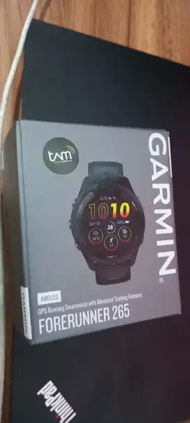 Garmin foreruner 265 TT ipad mini 7