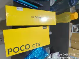 Poco c75 6/128 GB Baru Maaih Segel Harga NETT