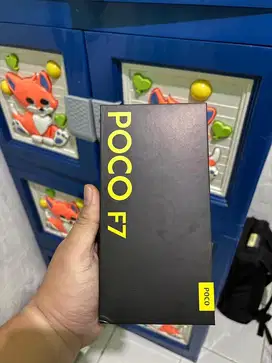 Poco F7 12/512gb silver baru buka segel
