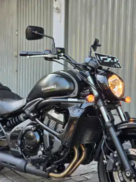 Moge Cruiser Kawasaki Vulcan 650 th 2017 Odo 1rb Antik Siap Turing