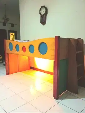 Tempat Tidur Anak Model Kapal Laut Merk Ligna