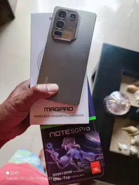 Infinix note 50 pro 16/256 mulus seperti baru dan lengkap