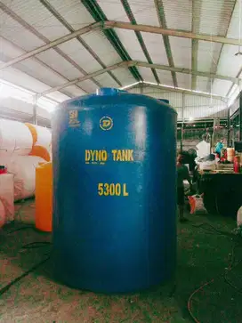 Tandon air 5300lt Tebal dan Kuat DYNO TANK Khusus NGANJUK dst