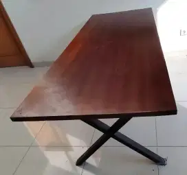 Meja Makan Kayu Jati , 200 x 80 x 75