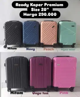 Ready koper / suitcase size 20 22 24 28