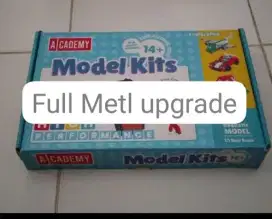 Mainan anak berkumis pistol upgrade full metal