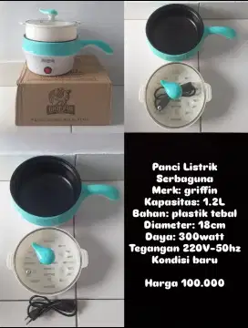 Ready panci listrik serbaguna