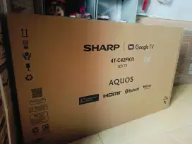 Led SHARP 42 INCH 42FK1I GOOGLE 4K UNIT BARU