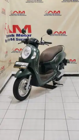 Honda Scoopy prestige tahun 2023 Hijau Doff