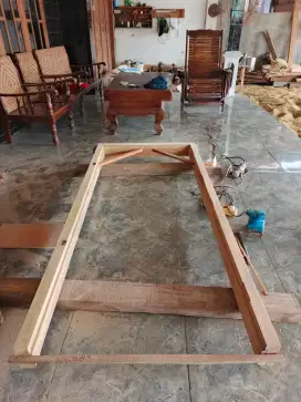 kusen pintu jati