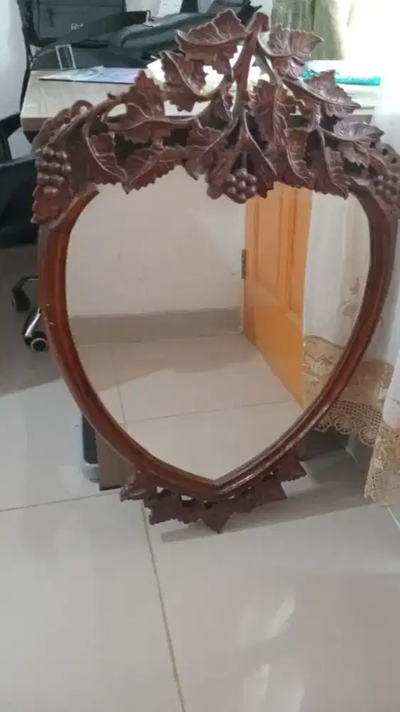 DIJUAL CEPAT CERMIN JATI - JEPARA